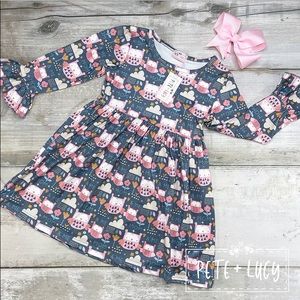 NWT Pete+Lucy Dress OWL Always Love You